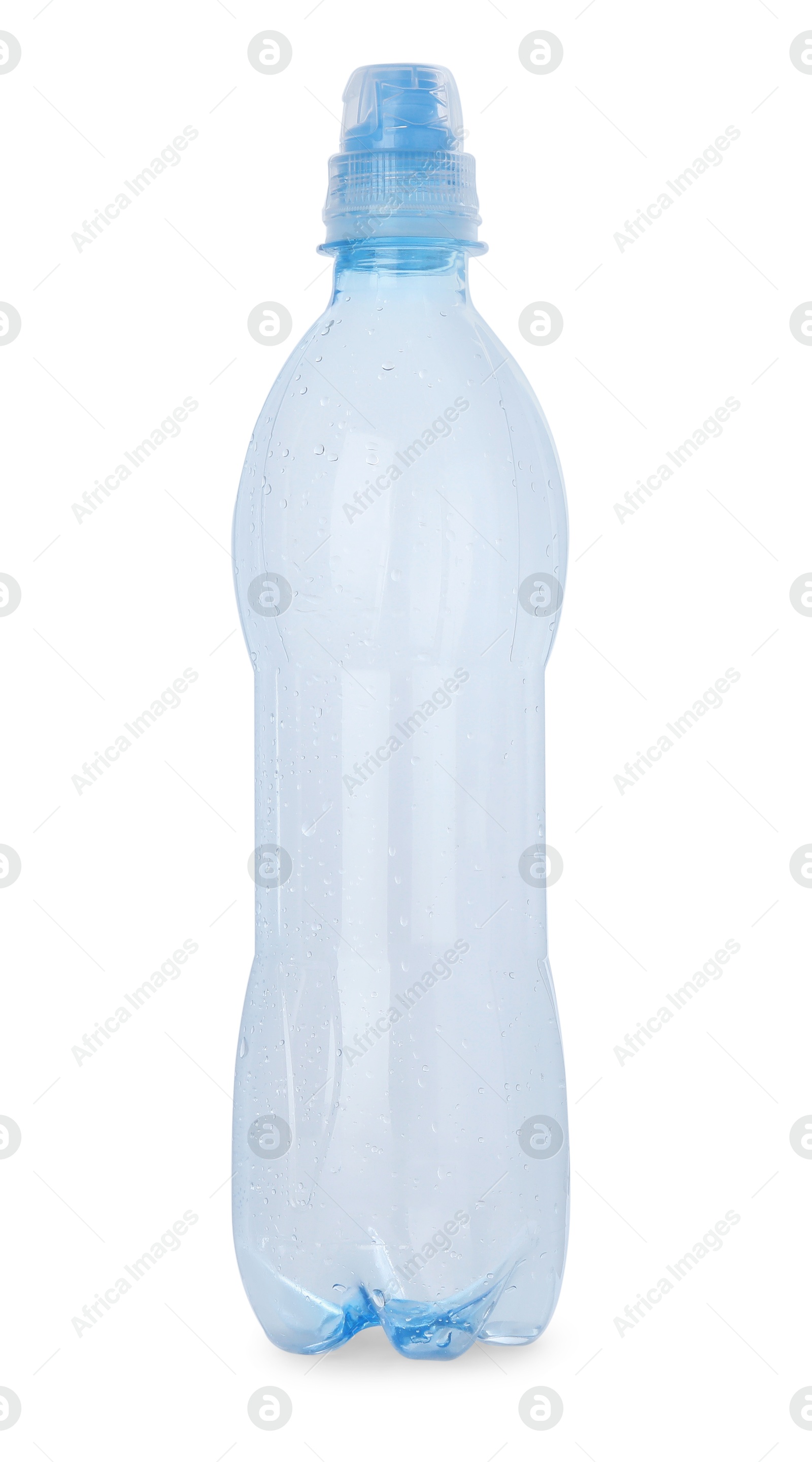 Photo of Plastic bottle of water isolated on white