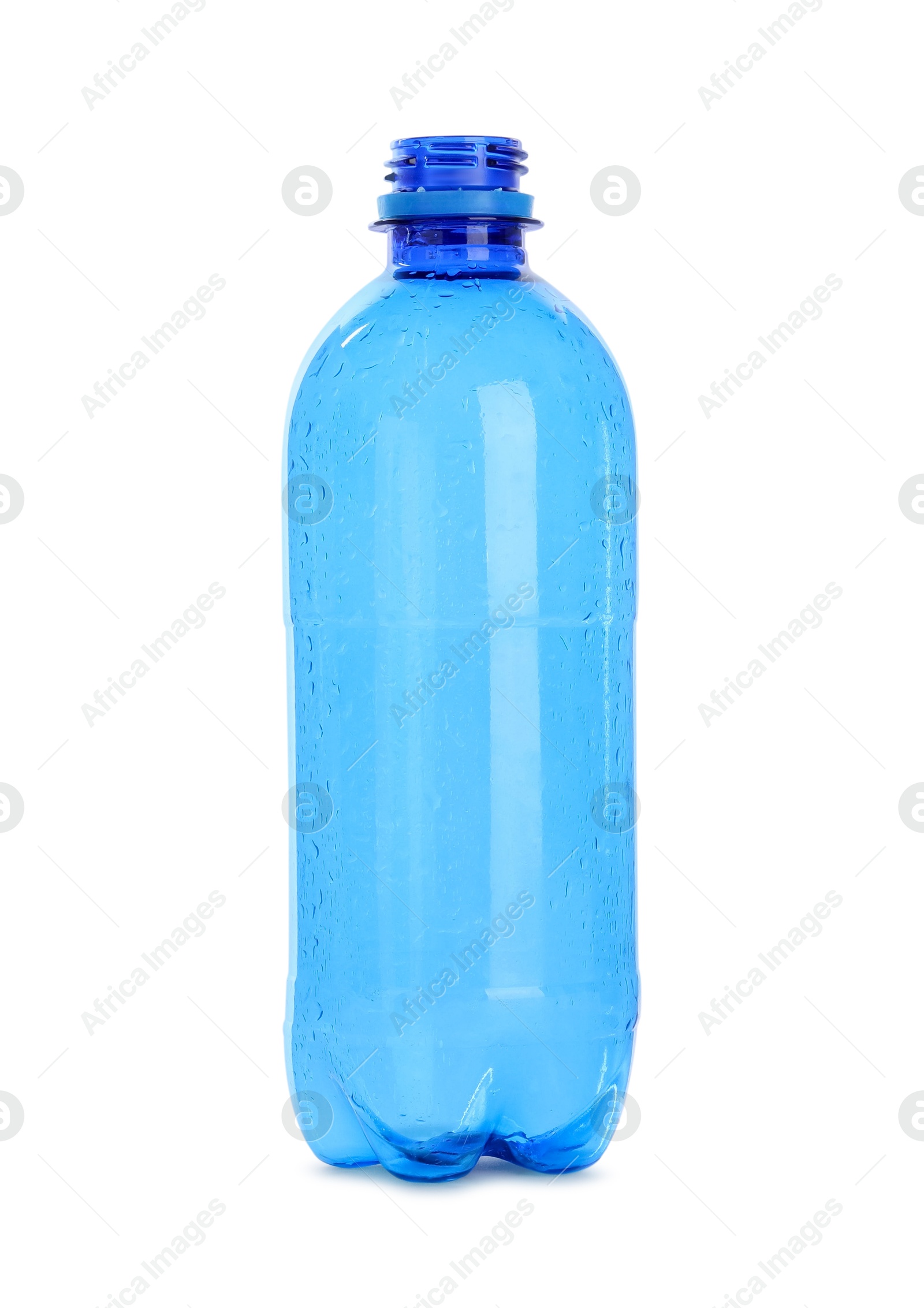 Photo of Plastic bottle of water isolated on white