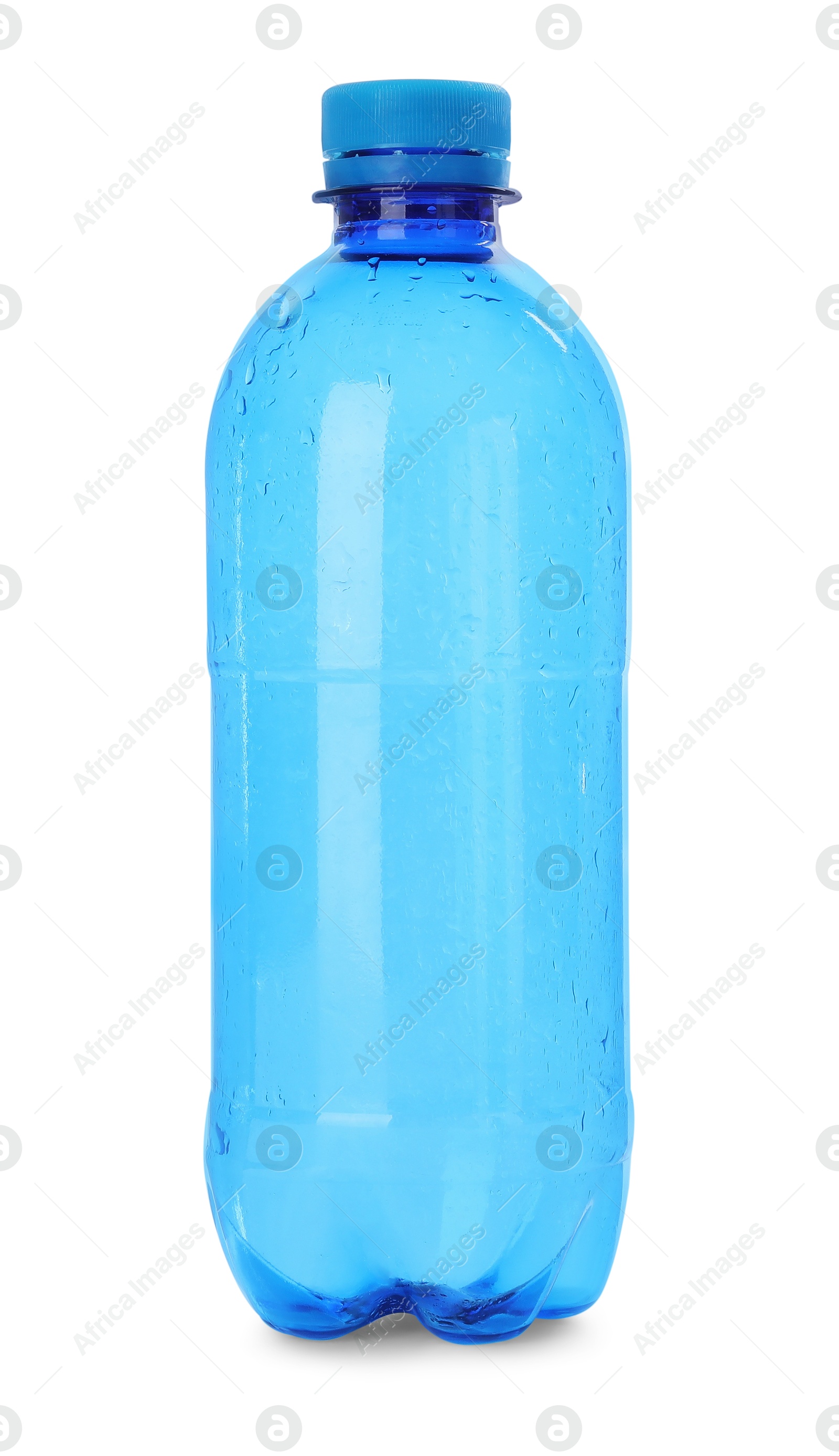 Photo of Plastic bottle of water isolated on white