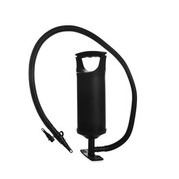 Photo of One manual air pump isolated on white