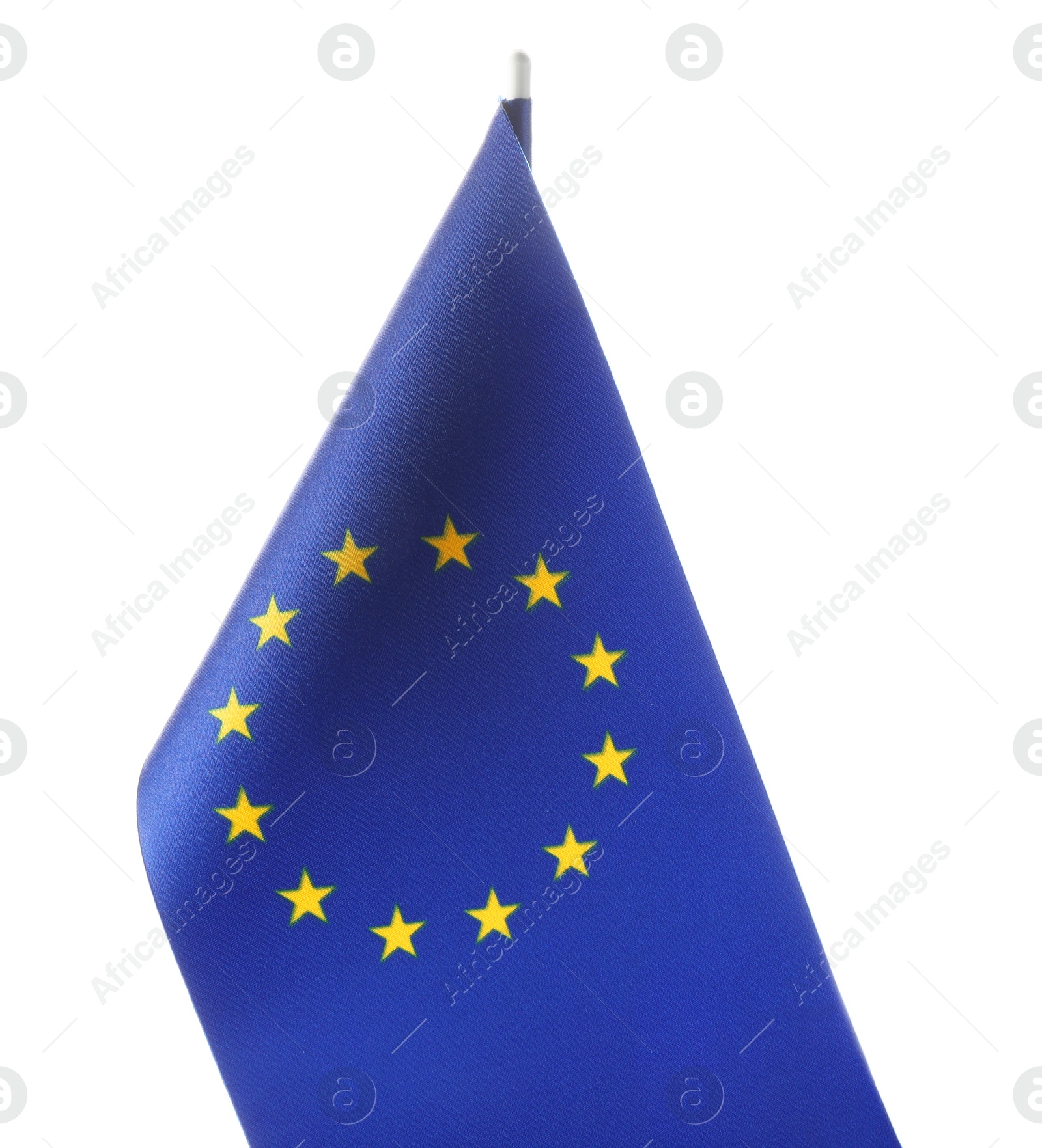 Photo of Flag of European Union isolated on white