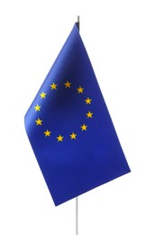 Photo of Flag of European Union isolated on white