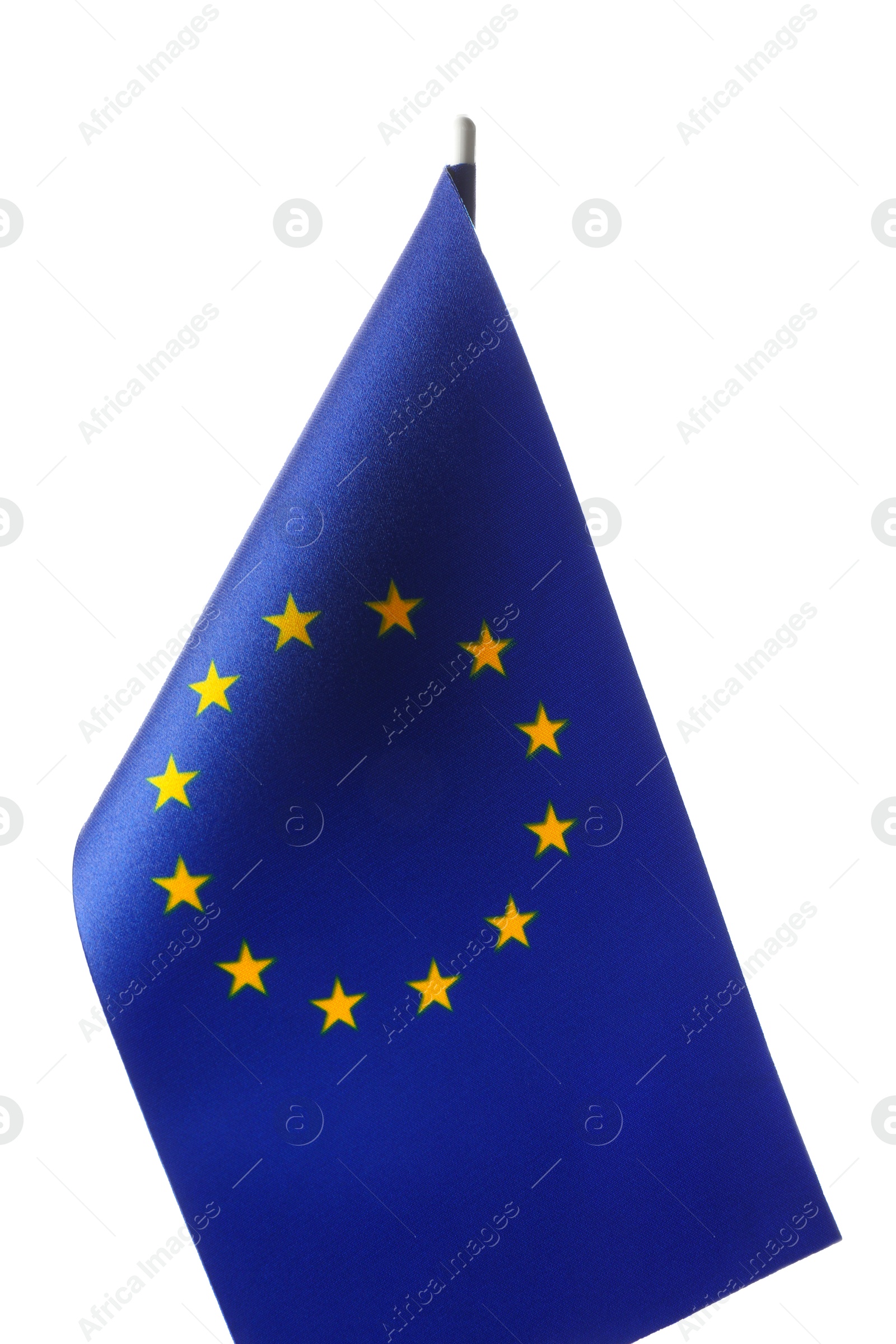 Photo of Flag of European Union isolated on white