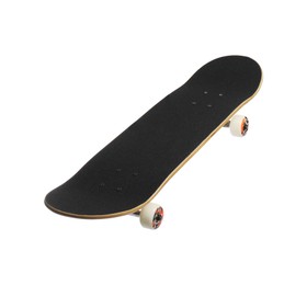 Photo of One skateboard isolated on white. Sports equipment