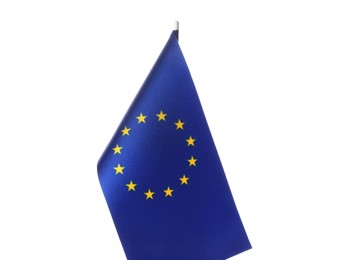 Photo of Flag of European Union isolated on white