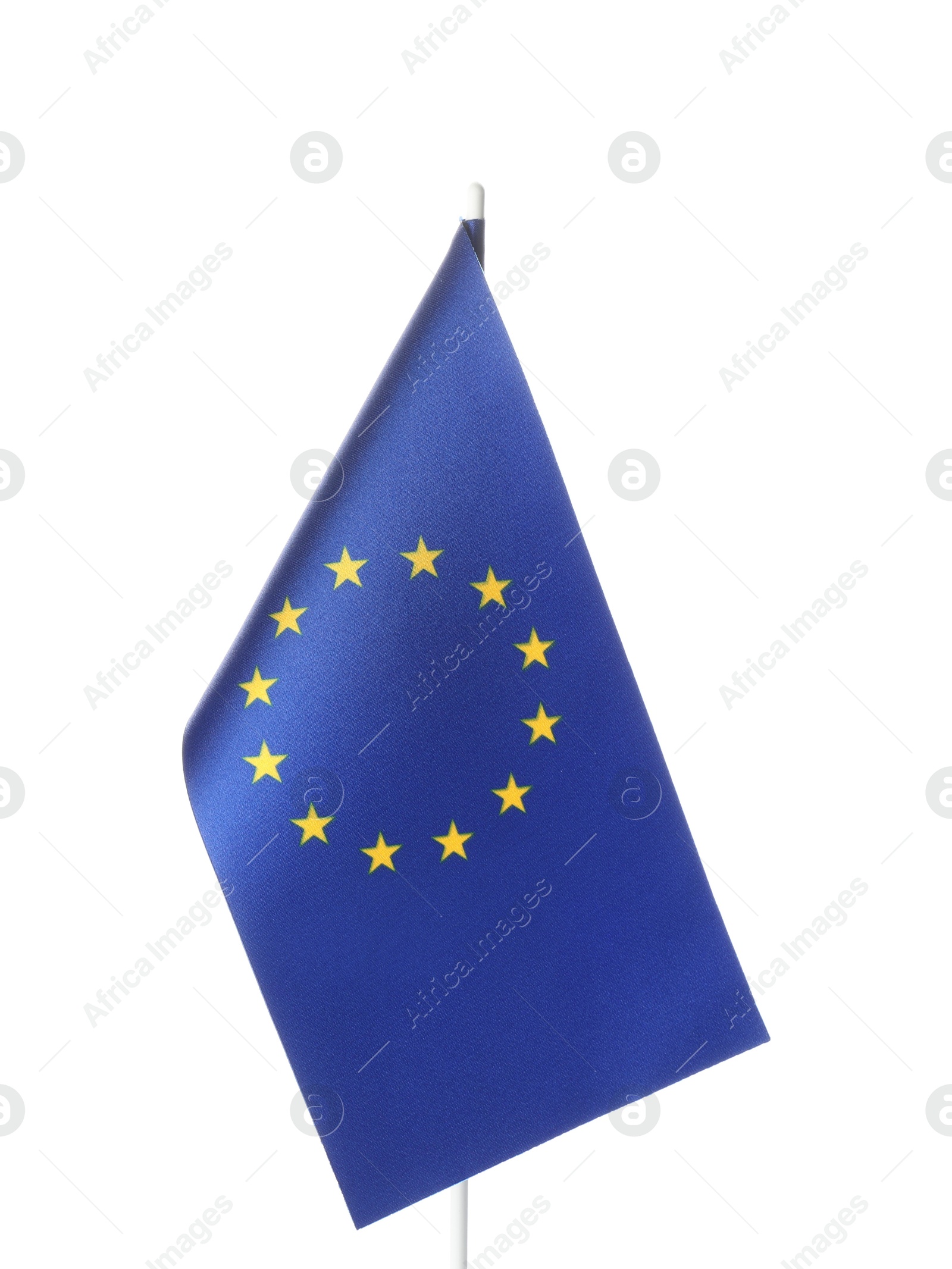 Photo of Flag of European Union isolated on white