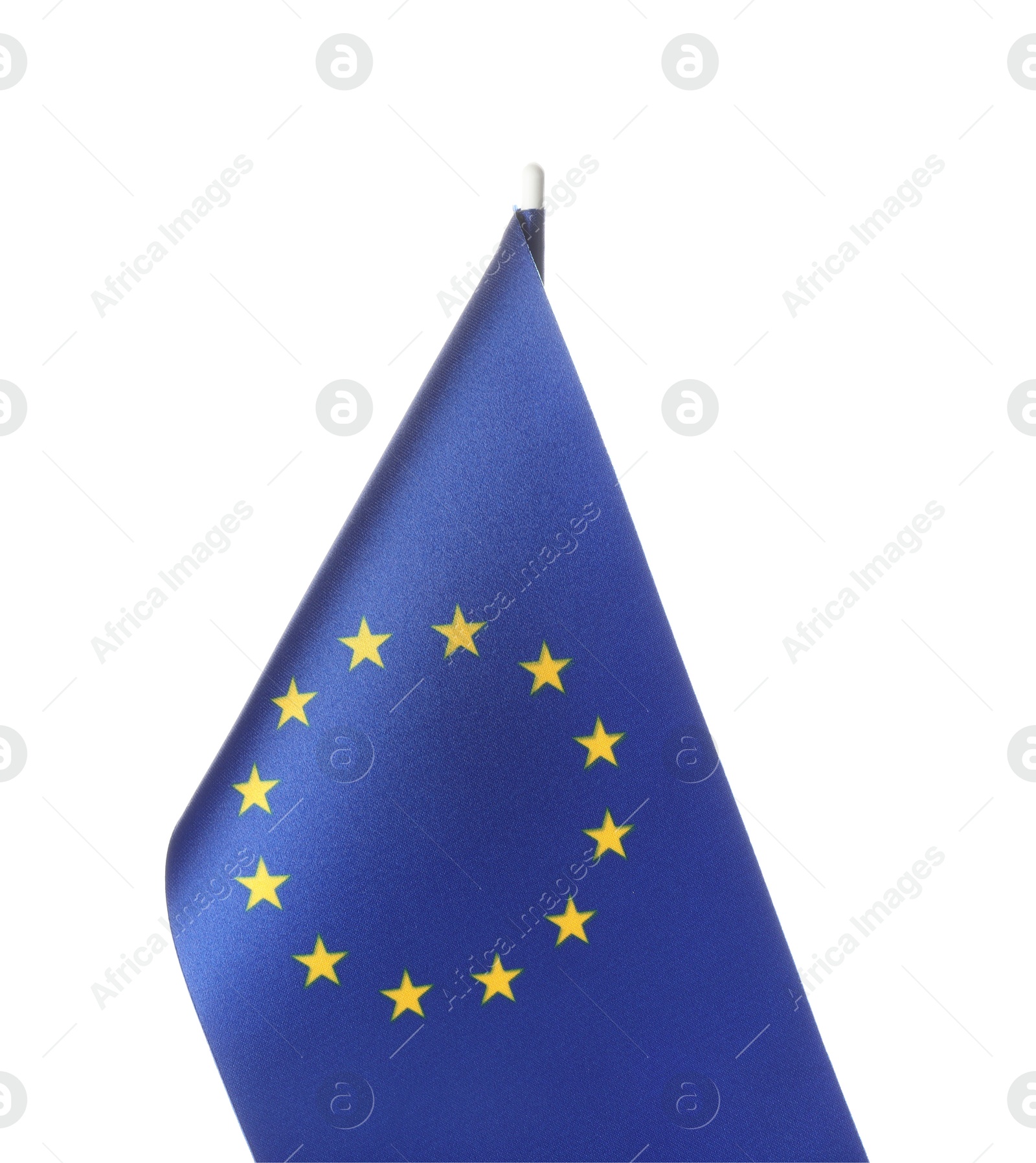 Photo of Flag of European Union isolated on white