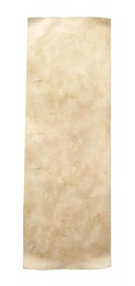 Image of Scroll of old parchment paper isolated on white