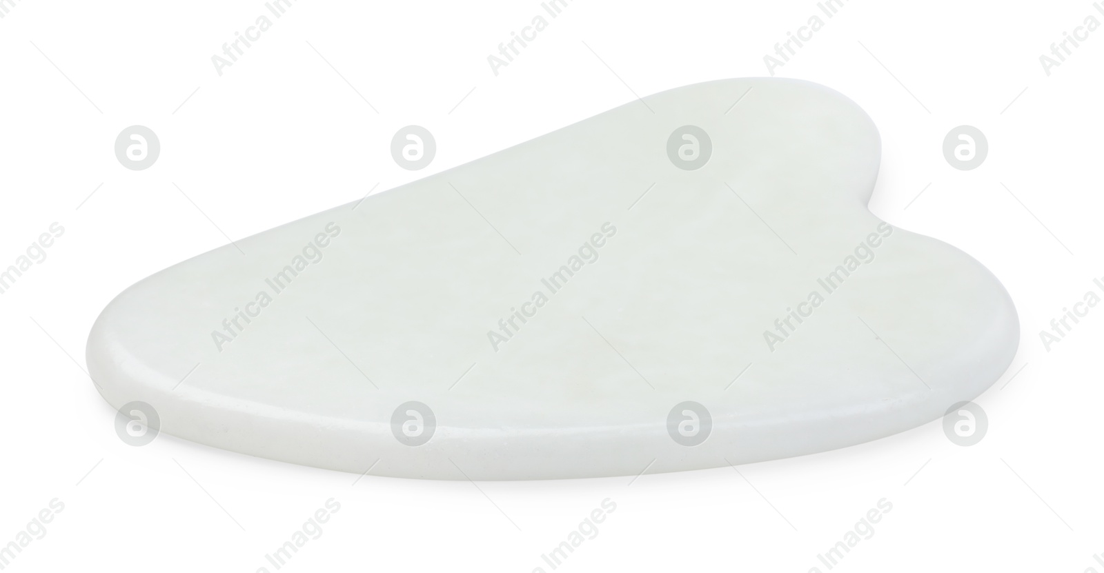 Photo of One gua sha tool isolated on white