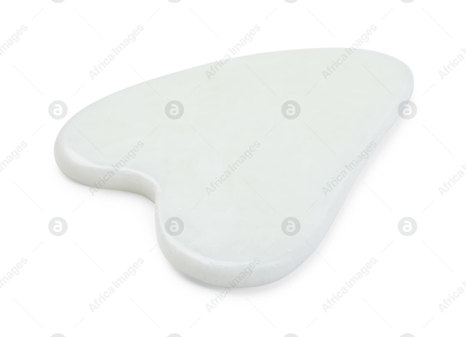 Photo of One gua sha tool isolated on white