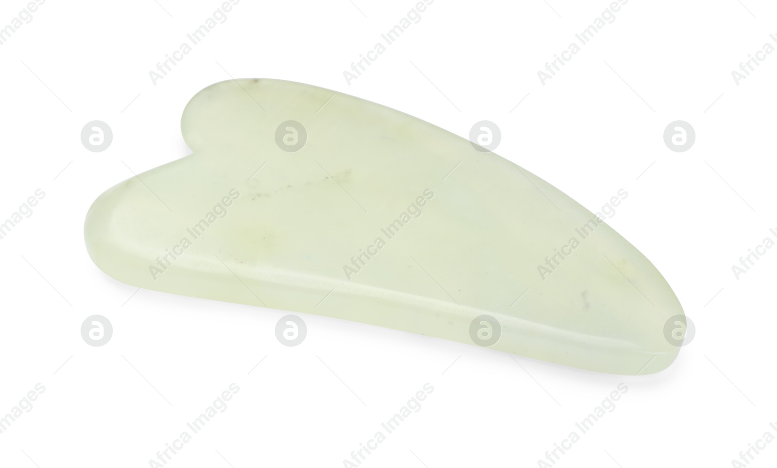 Photo of One gua sha tool isolated on white