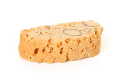 Photo of Traditional Italian almond biscuit (Cantucci) isolated on white