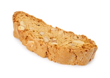 Photo of Traditional Italian almond biscuit (Cantucci) isolated on white