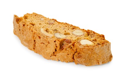 Photo of Traditional Italian almond biscuit (Cantucci) isolated on white