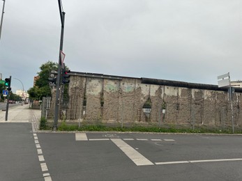 Photo of Berlin, Germany - July 31, 2024: View of Berlin Wall Memorial