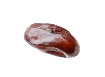 Photo of Tasty sweet dried date isolated on white