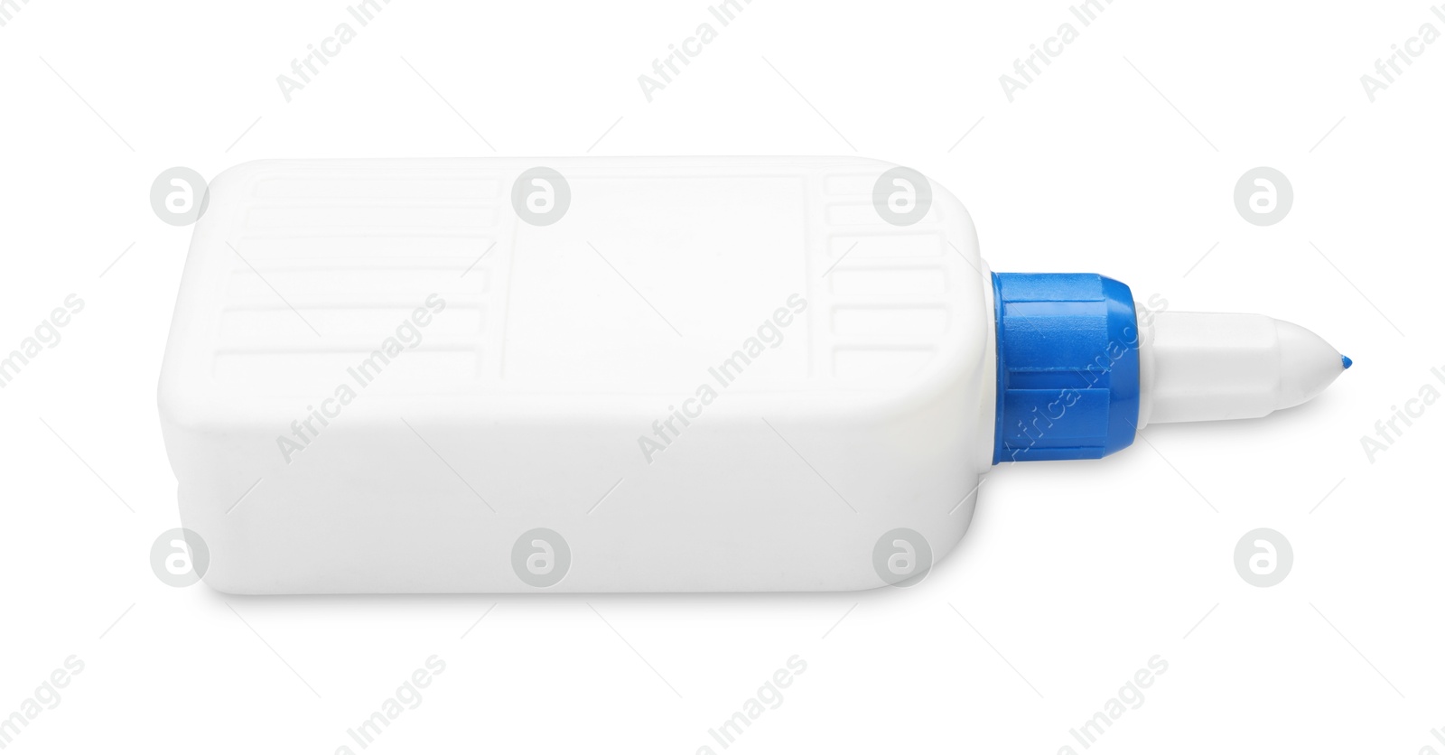 Photo of One bottle of glue isolated on white