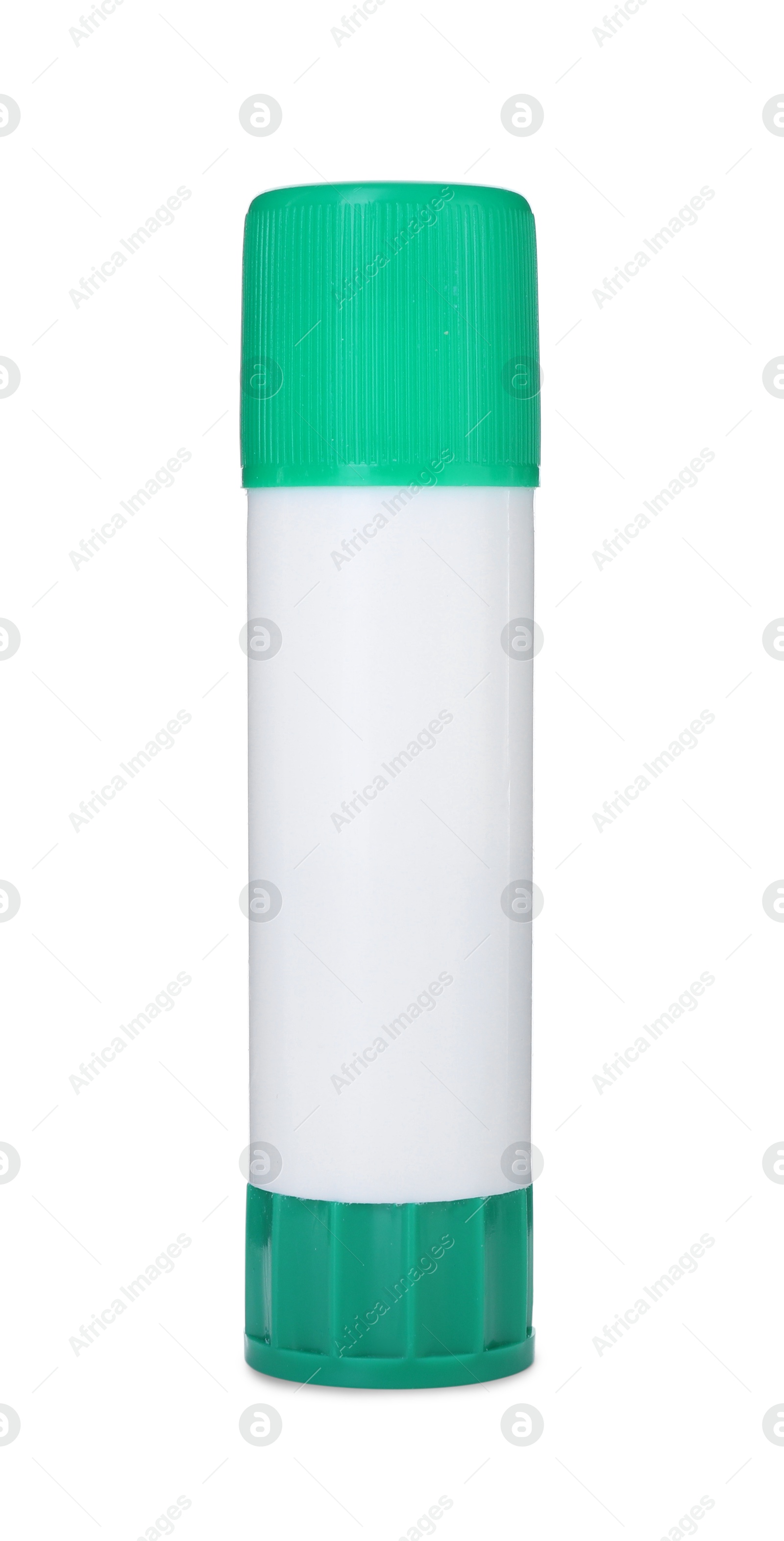 Photo of One glue stick isolated on white. Adhesive material