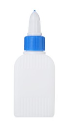 Photo of One bottle of glue isolated on white