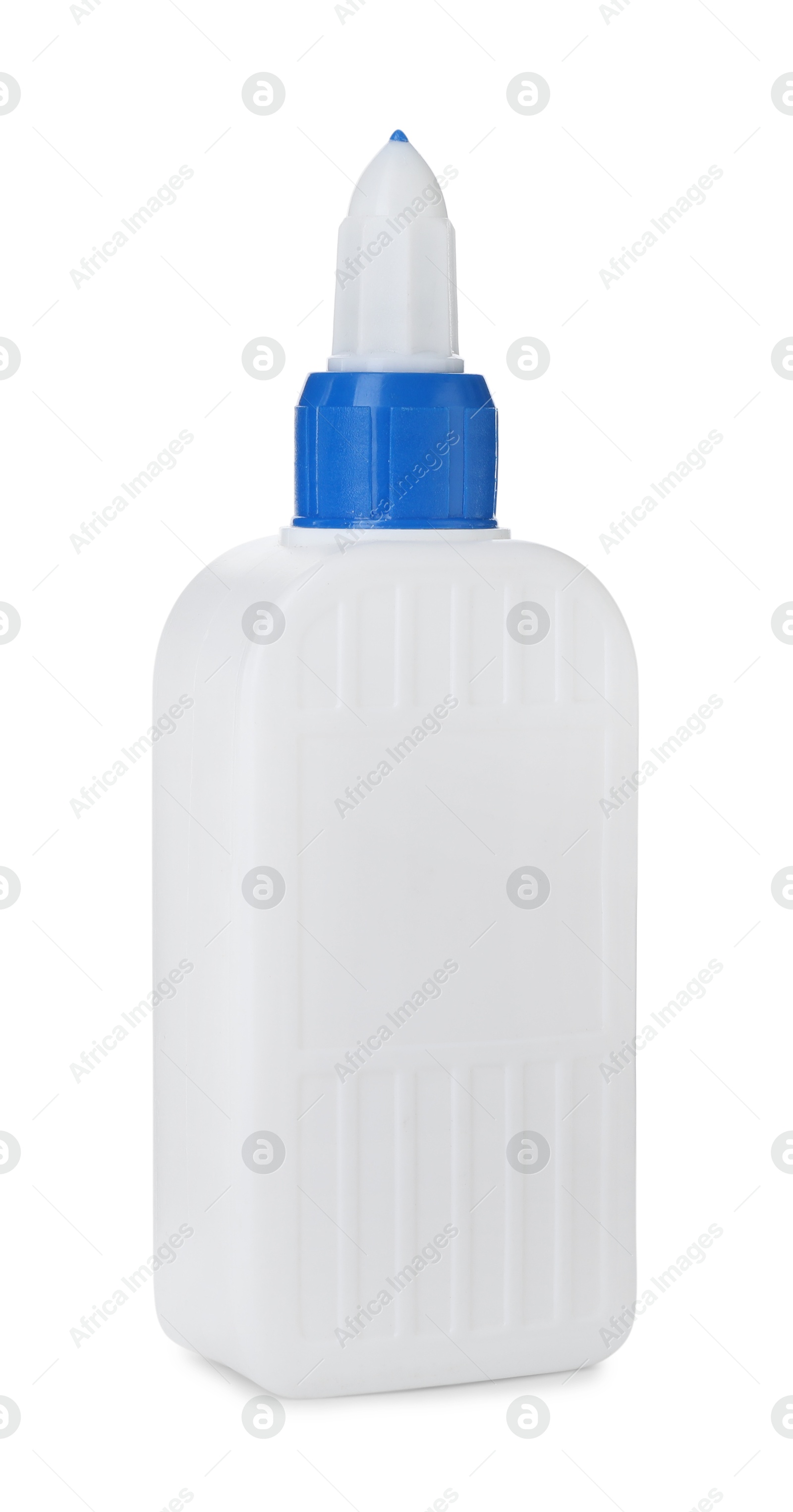 Photo of One bottle of glue isolated on white