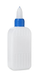 Photo of One bottle of glue isolated on white