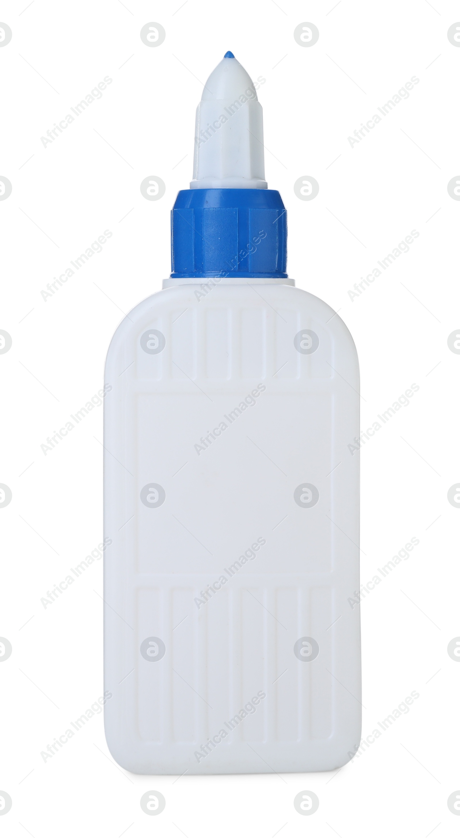 Photo of One bottle of glue isolated on white