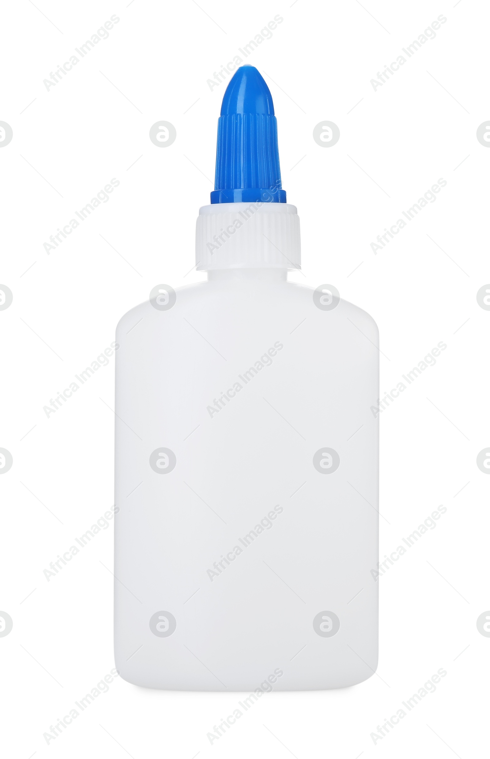 Photo of One bottle of glue isolated on white