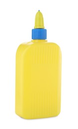 Photo of One bottle of glue isolated on white