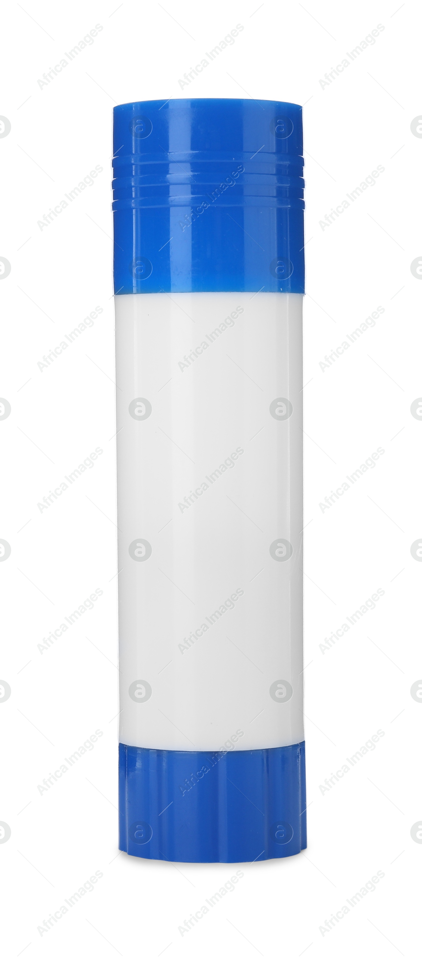 Photo of One glue stick isolated on white. Adhesive material