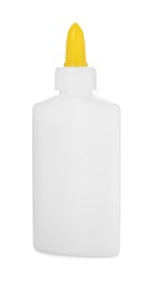 Photo of One bottle of glue isolated on white