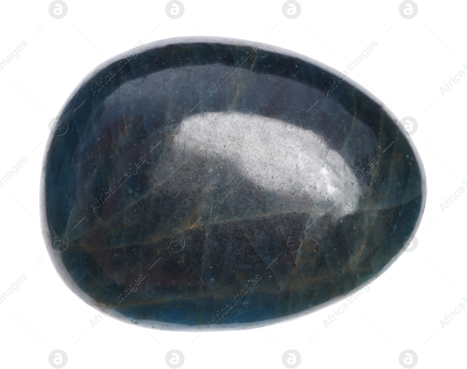 Photo of Beautiful mineral isolated on white. Natural gemstone