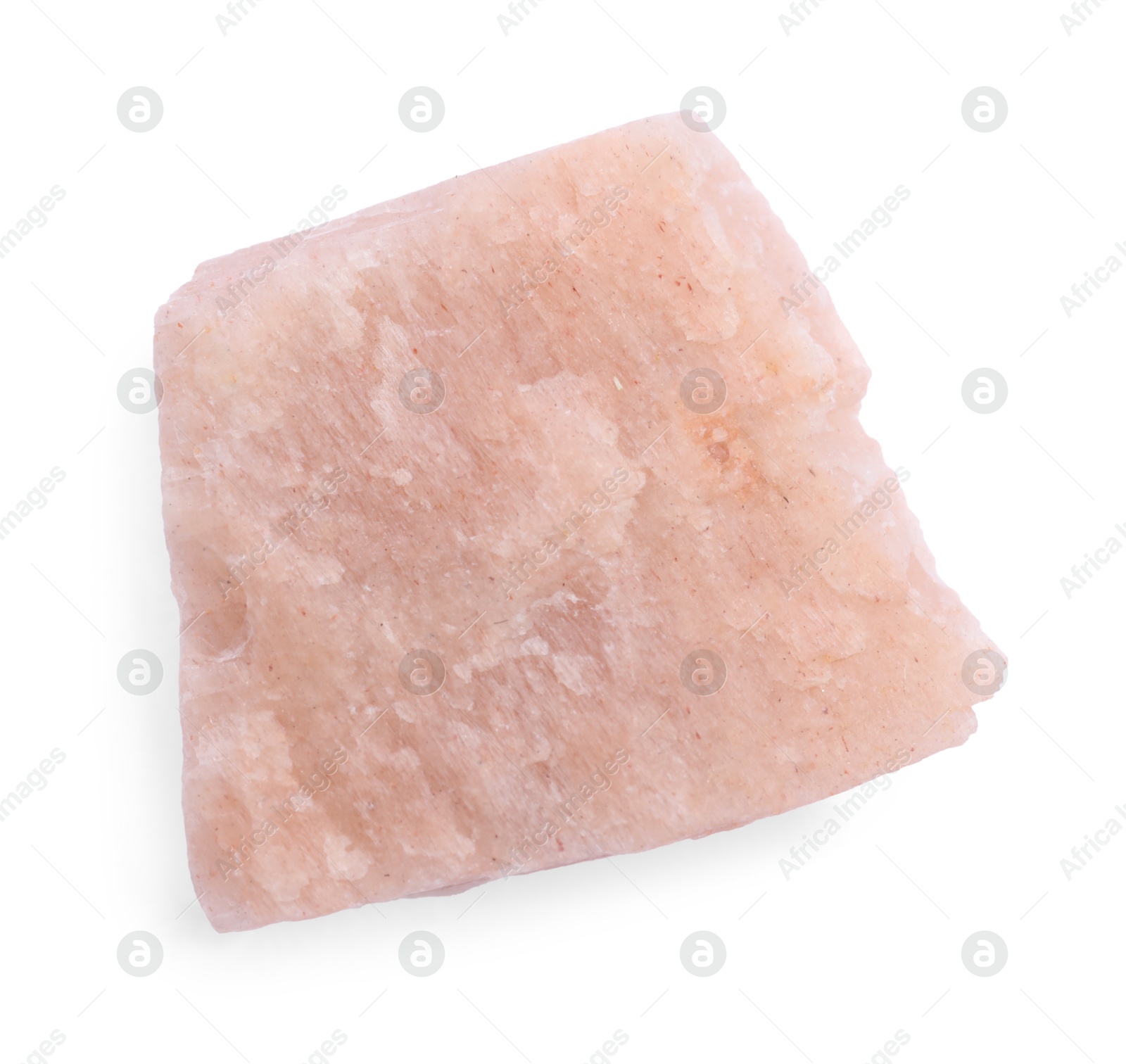 Photo of Beautiful mineral isolated on white. Natural gemstone