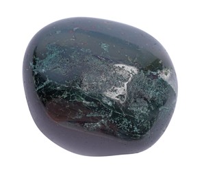 Photo of Beautiful hematite isolated on white. Natural gemstone