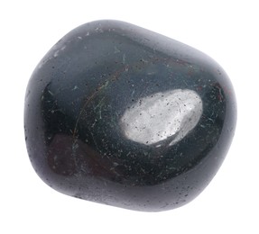 Photo of Beautiful hematite isolated on white. Natural gemstone