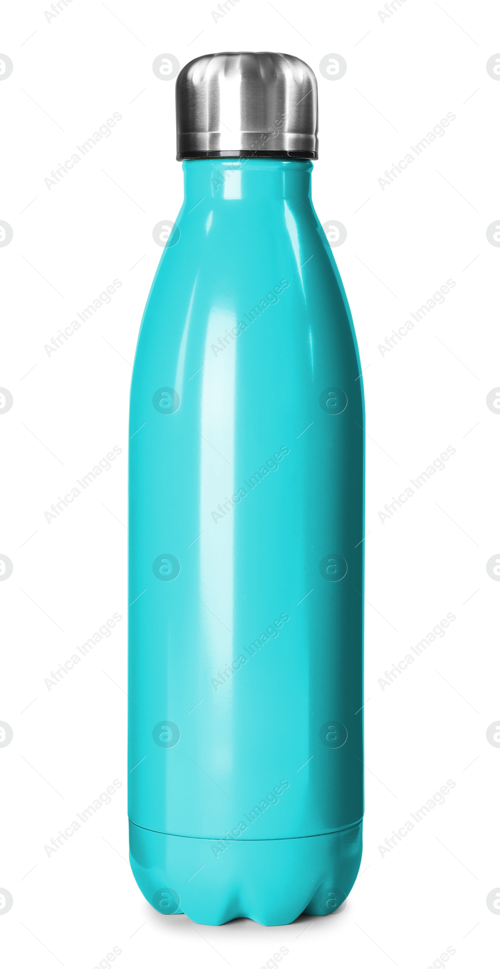 Image of Water bottle isolated on white. Mockup for design