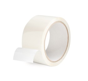 Roll of masking tape isolated on white