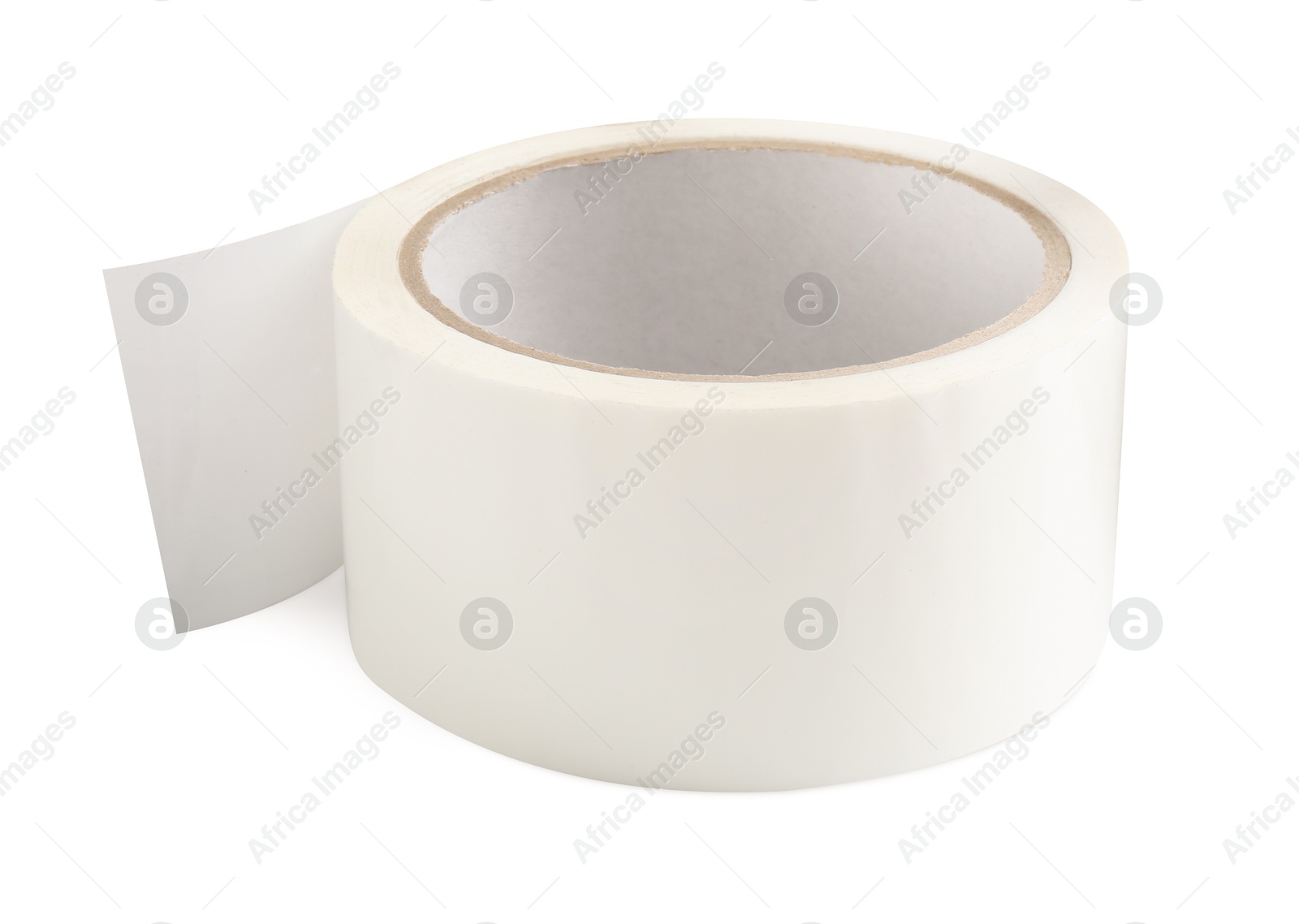 Photo of Roll of masking tape isolated on white