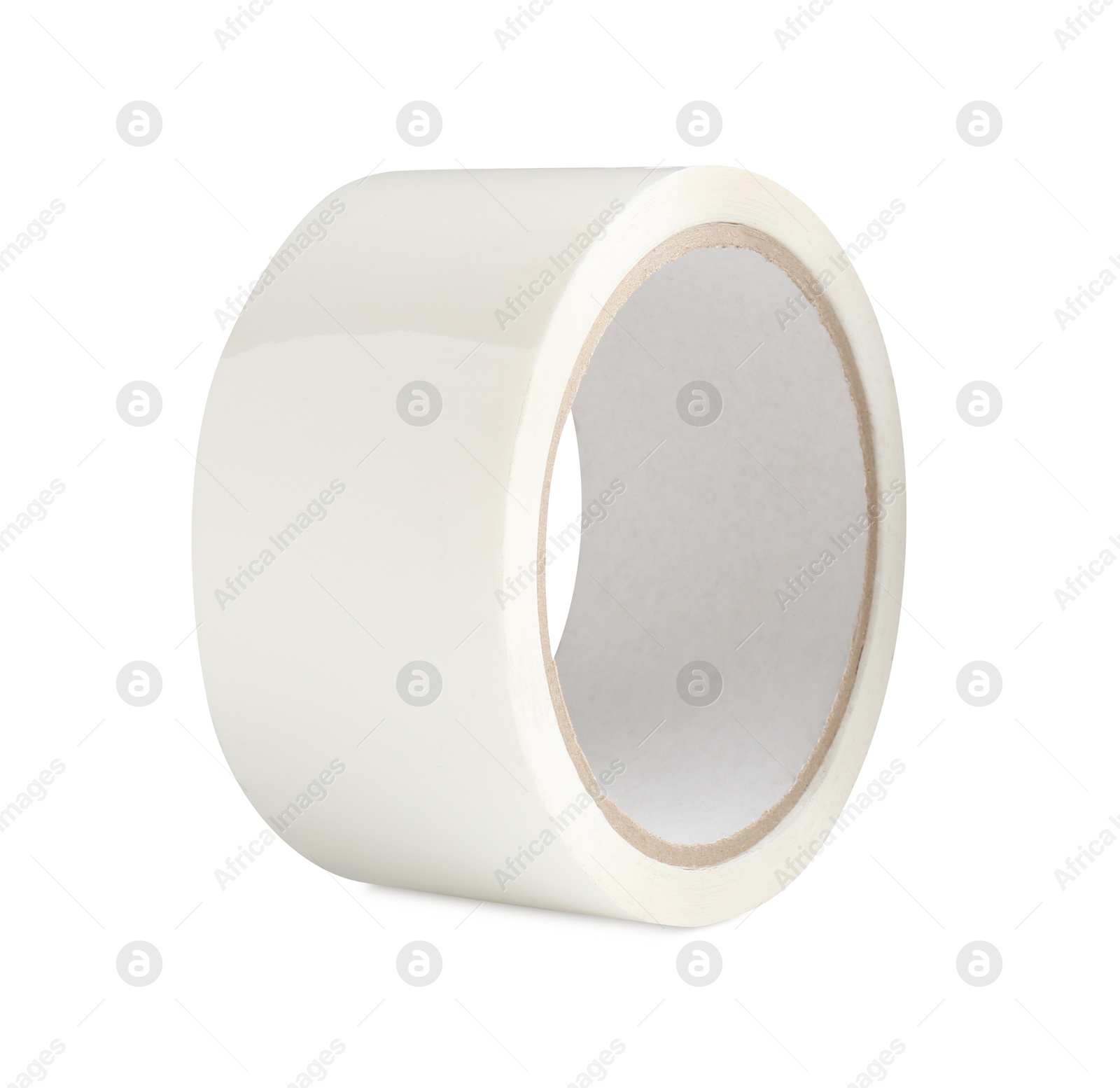 Photo of Roll of masking tape isolated on white