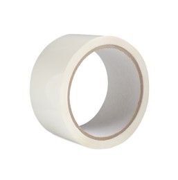 Roll of masking tape isolated on white