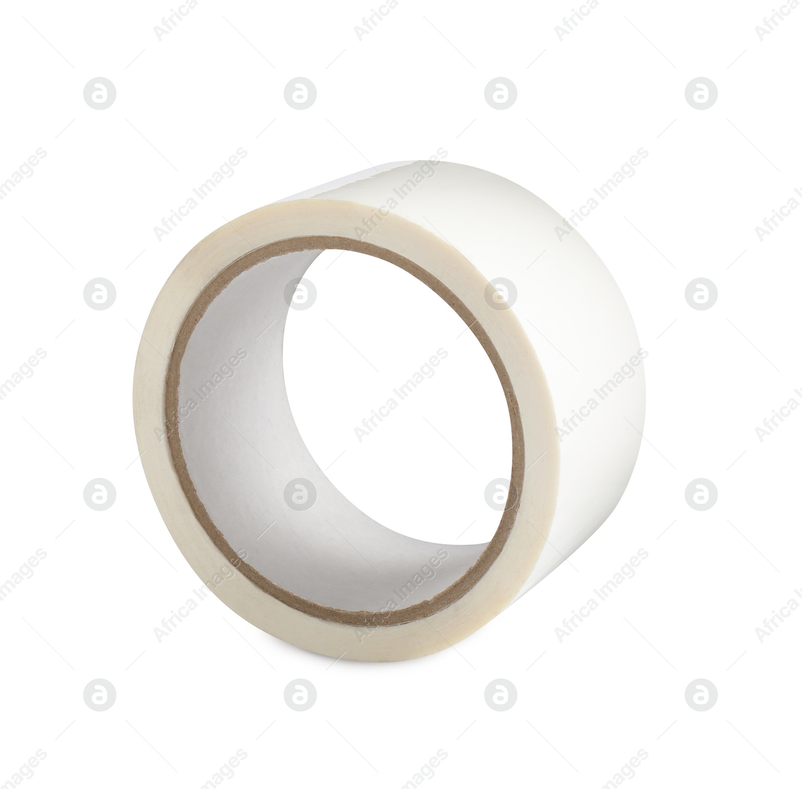 Photo of Roll of masking tape isolated on white