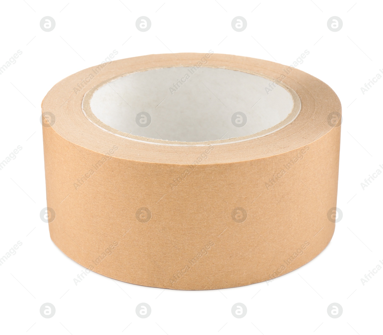 Photo of Roll of masking tape isolated on white