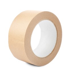 Roll of masking tape isolated on white