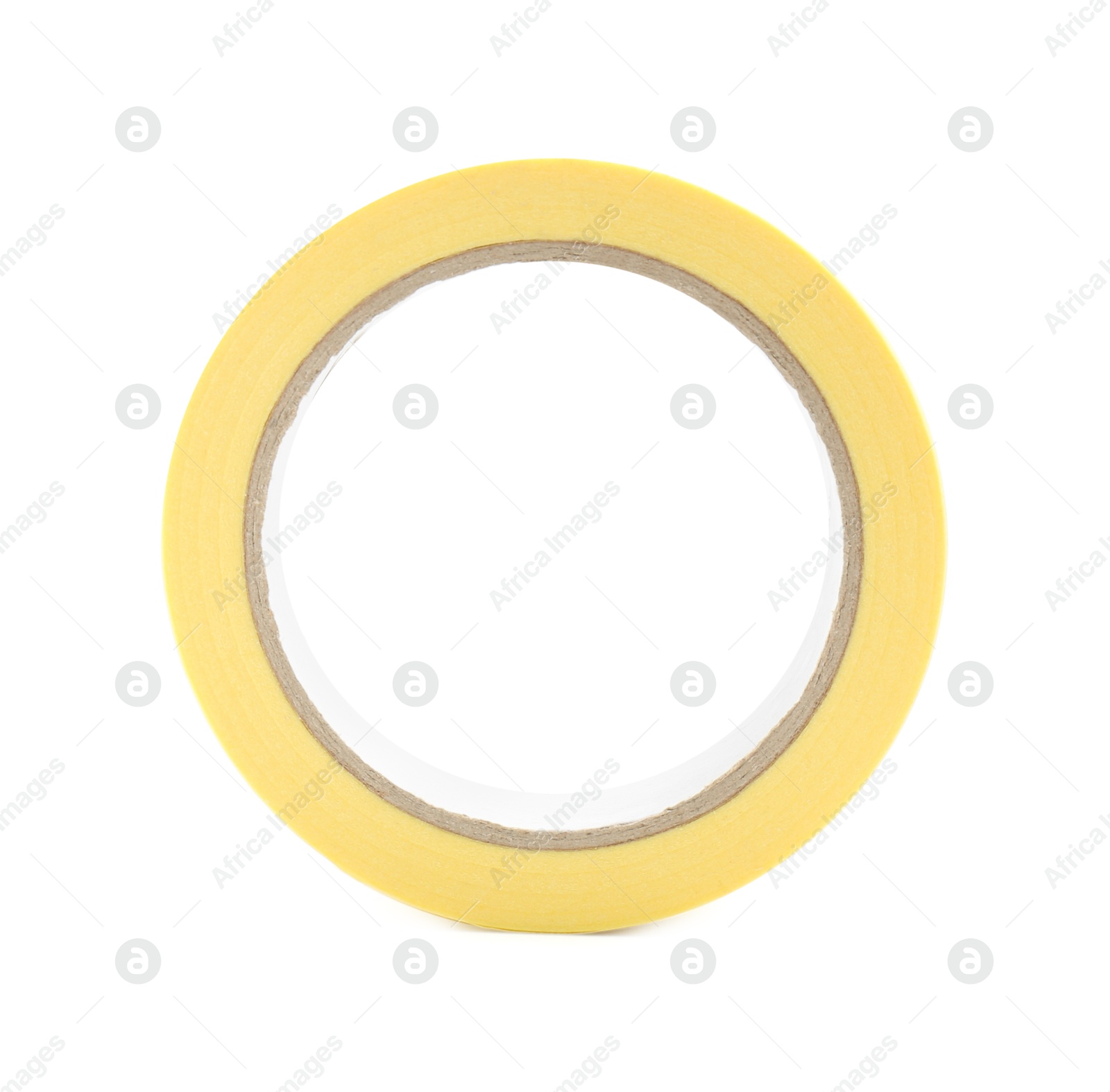 Photo of Roll of masking tape isolated on white