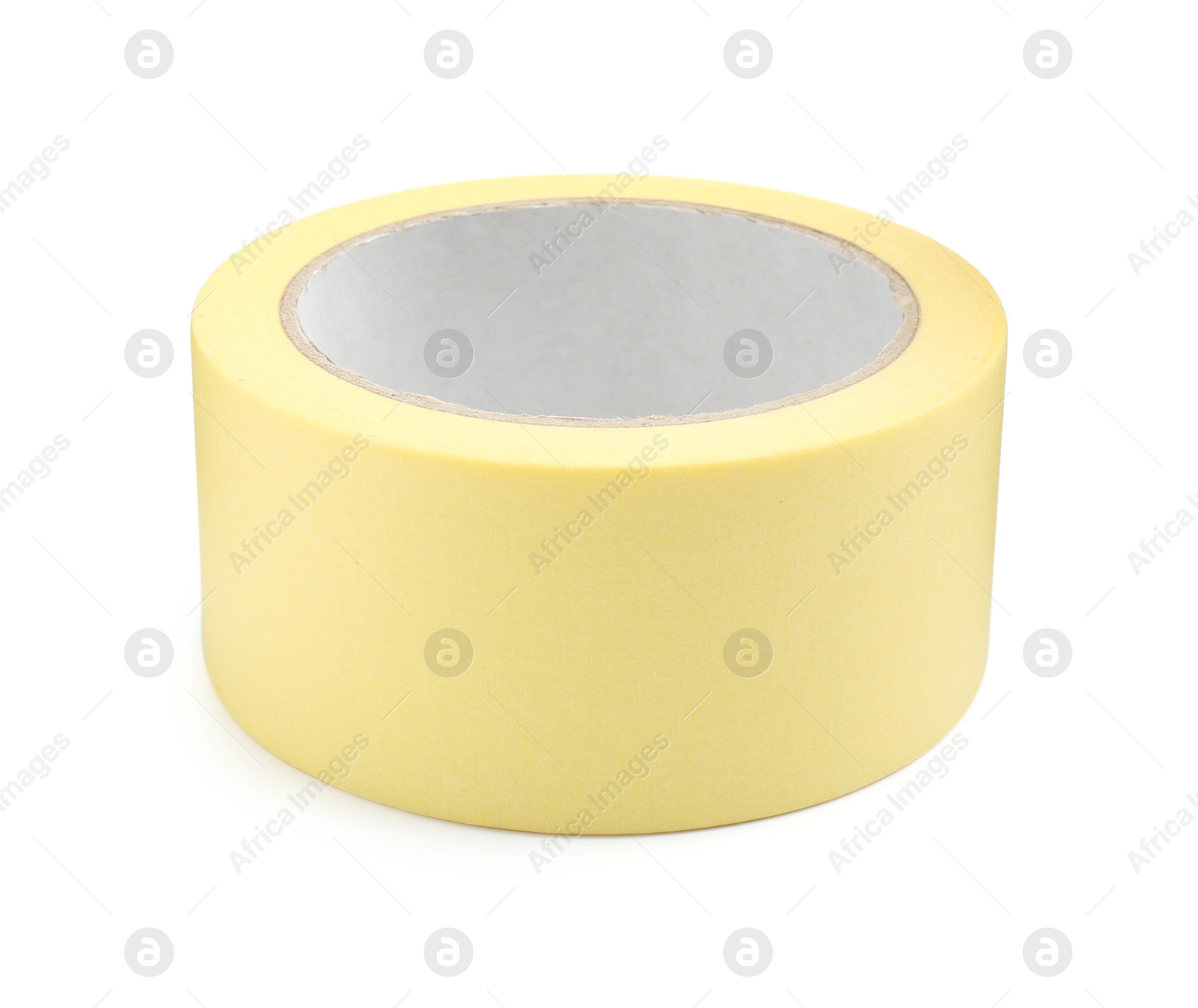 Photo of Roll of masking tape isolated on white