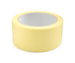 Photo of Roll of masking tape isolated on white