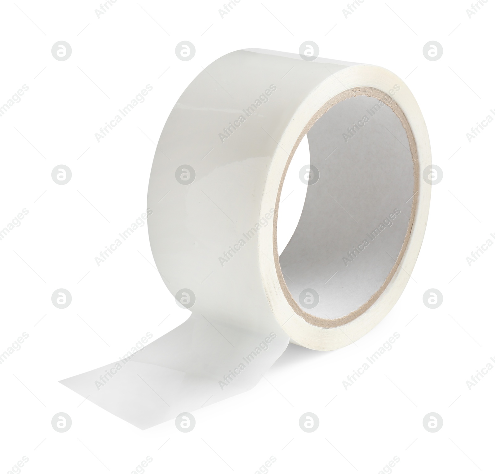 Photo of Roll of masking tape isolated on white