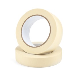 Rolls of masking tape isolated on white