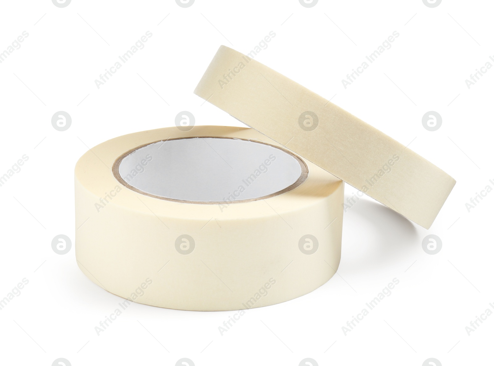 Photo of Rolls of masking tape isolated on white