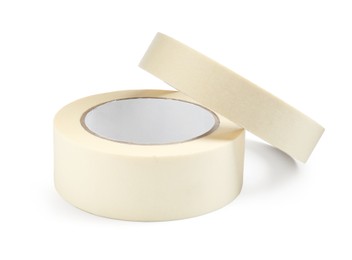 Photo of Rolls of masking tape isolated on white