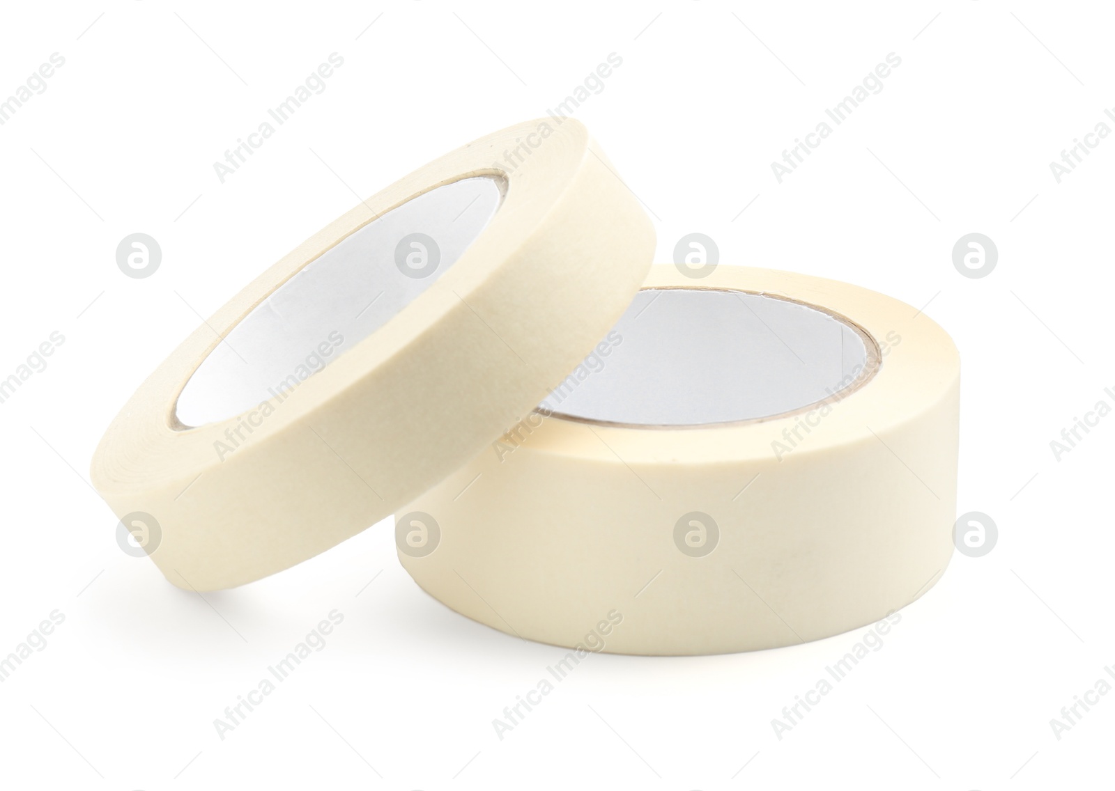 Photo of Rolls of masking tape isolated on white